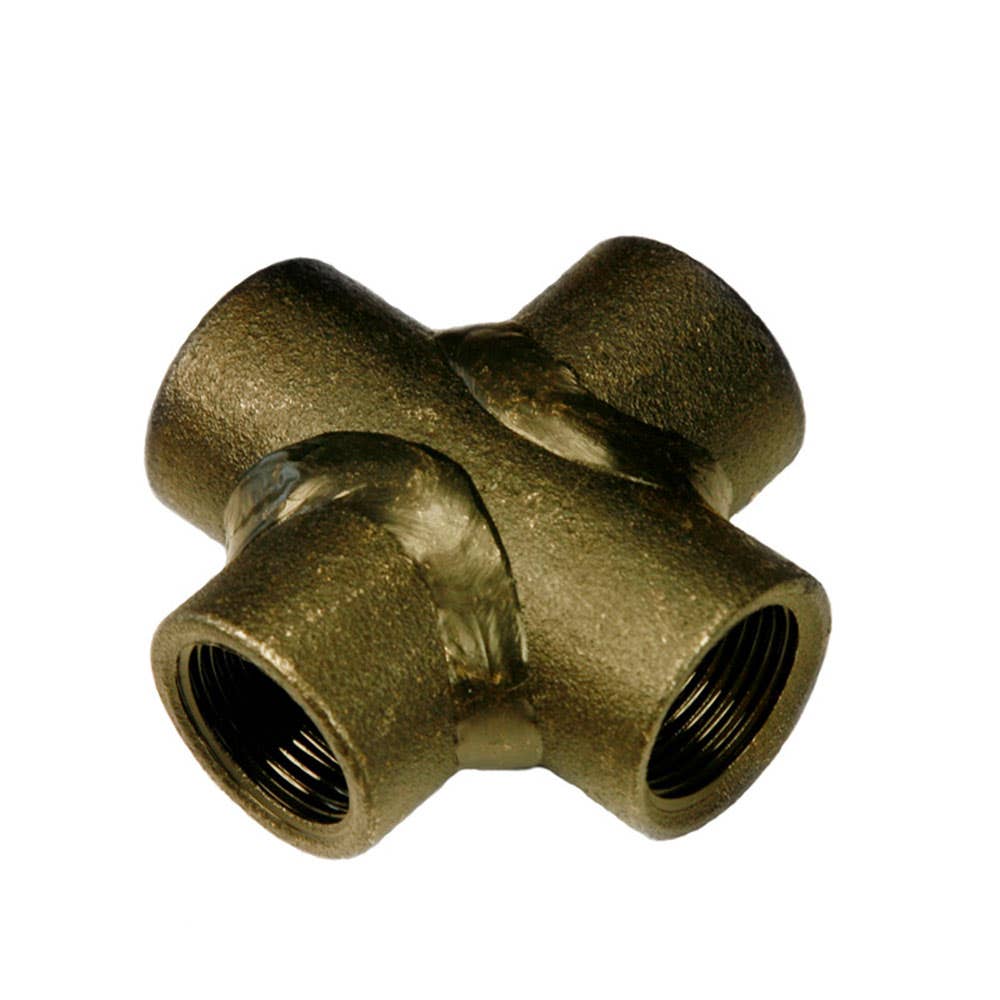Cross Threaded Black 1'' BSPT 25mmNB 2907006 SCR25