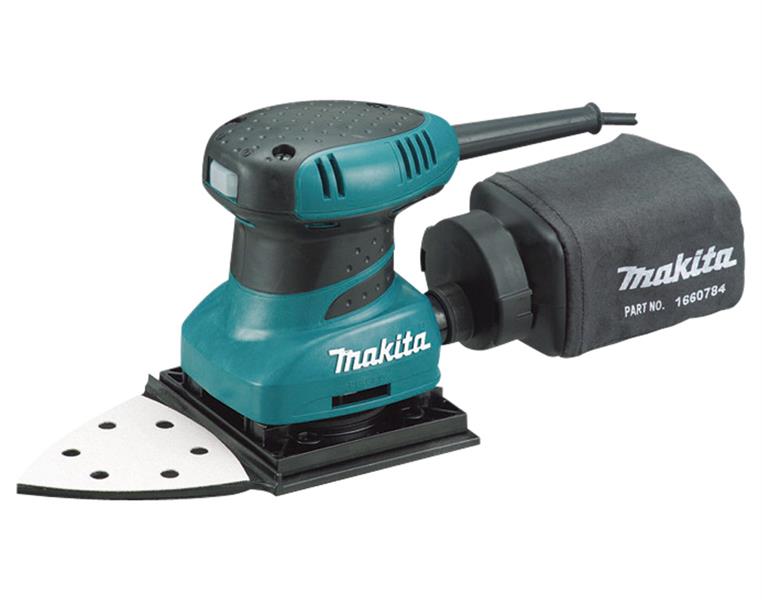 Sander Palm Orbital Palm Delta Dustless 200W 114 x 102mm Makita BO4565K 79013231 BO4565K