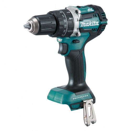Drill Hammer Brushless Keyless Chuck 18V 13mm Skin Only Makita 273700 DHP484Z