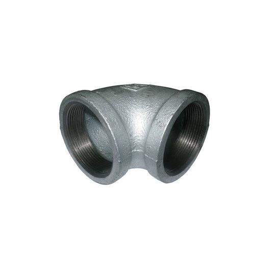 Elbow Galvanised Female X Female 90 Deg 1'' X 1/2'' BSPT 25 X 15mmnb 79900131 LE2515