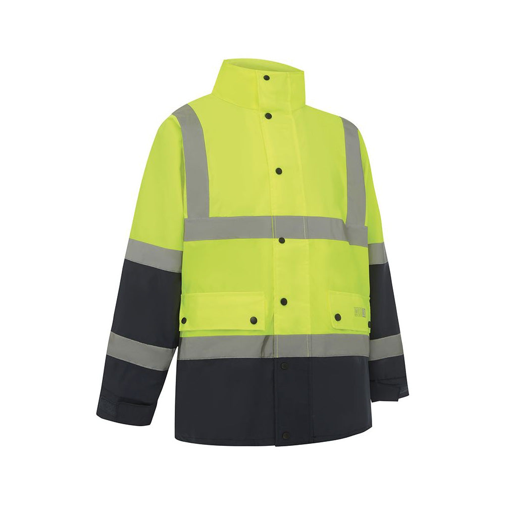Wet Weather Hi Vis Rain Jacket 3005 Y/N 5XL_407121_3005YN5XL