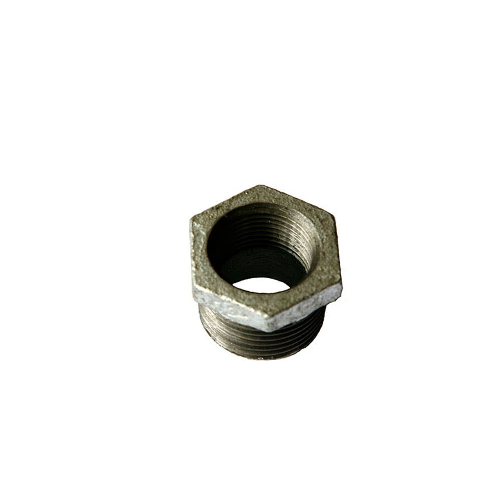 Bush Reducing Hex Mal Galv 2-1/2 x 3/4'' BSPT 65 x 20mmNB 203423 LB6520