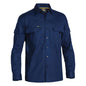 Shirt L/S Cotton Airflow Ripstop Navy 2XL Bisley_40004604_BS6414_BPCT2XL