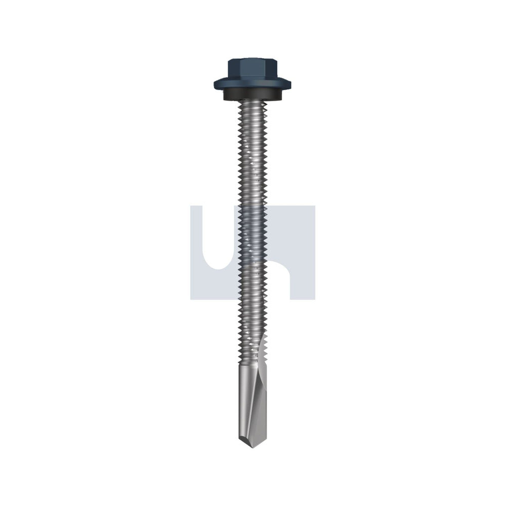 S500 Sds Hex Head + Washer Ironstone - Cl4 As3566 #12-24 65 - Pk 500_40098362_TIS54SH1224065