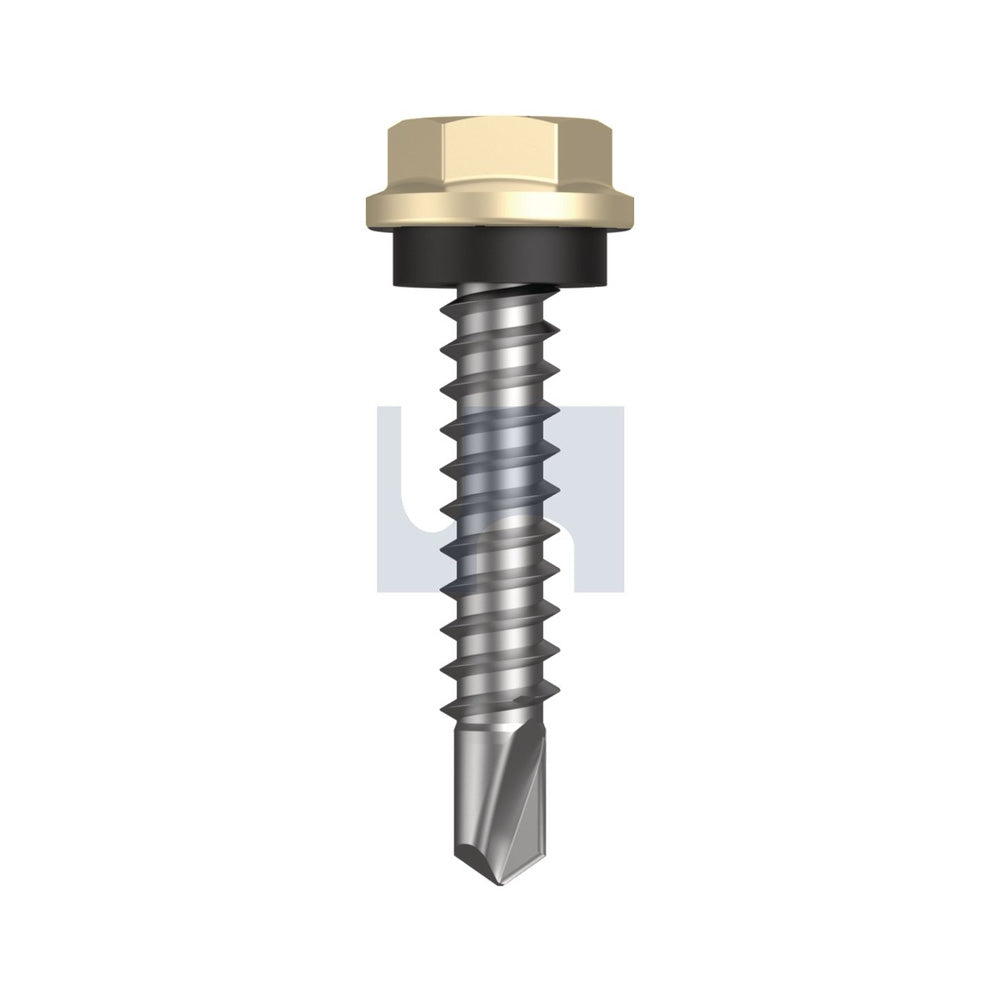 Metal Sds Hex Head + Washer Primrose - Cl4 As3566 #10-16 25 - Pk 1000_40095521_TPRM4SH1016025