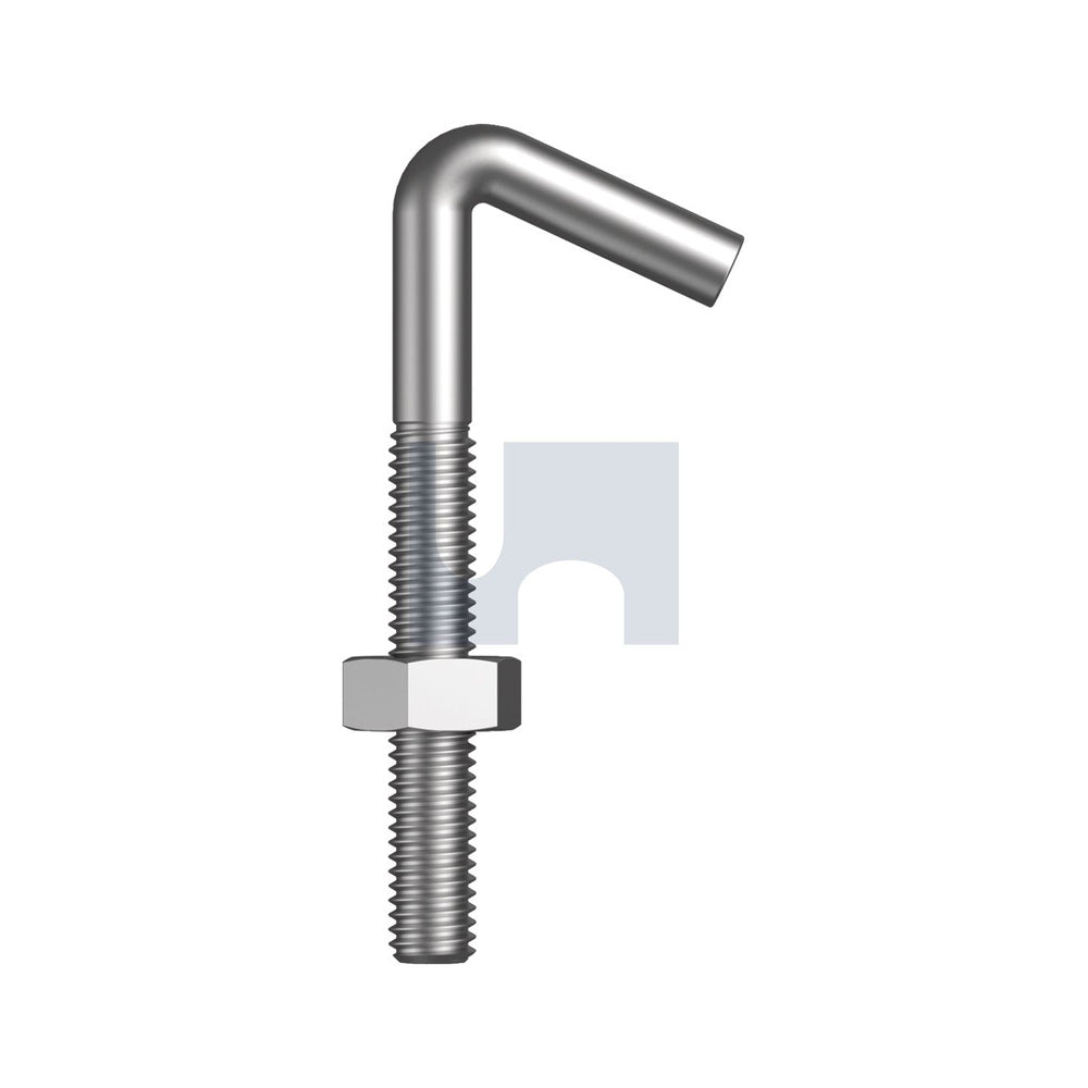 Bsw Hook Bolt Kit ZP (Rohs Compliant) Hec/Mild Steel 1/4'' Bsw 4 - Pk 100_40089699_KHBMSZW0250400