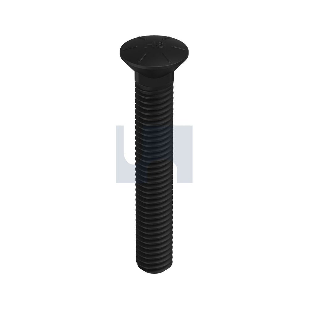 Unc Plow Bolt Sq Neck Plain Hec/Grade 8 3/8'' Unc 2-1/2'' - Pk 100_40090046_CBPG8PC0370250