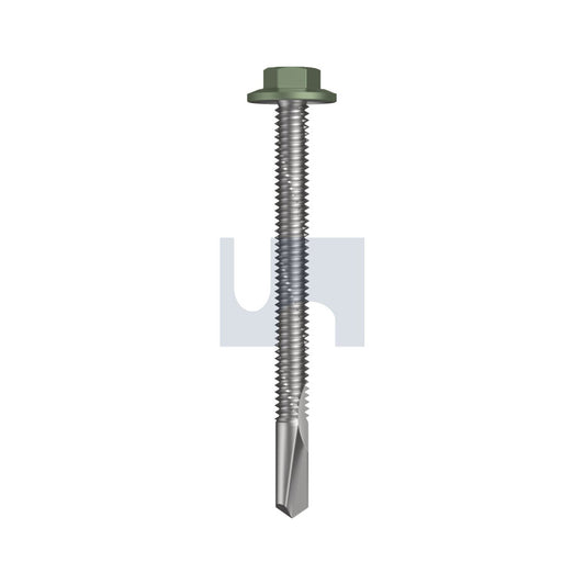 S500 Sds Flg Hex Hd Pale Eucalypt-Cl4 #12-24 65 - Pk 500_40098454_TPE54FH1224065