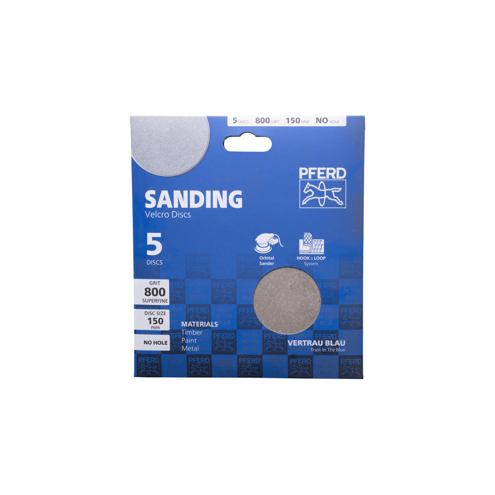 POS uni. alu. oxide hook and loop-backed abrasive disc KSS ECO AC 150 A800_40108443_45017939