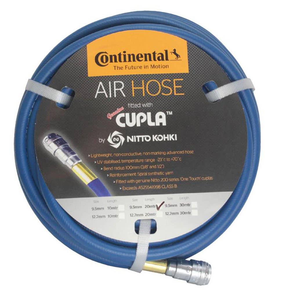 Hose Assembly Rubber Air Reinforced 3/8" 30m HA200-30SHP30 GS Continental_30000070_HA200-30SHP30 GS_NLA