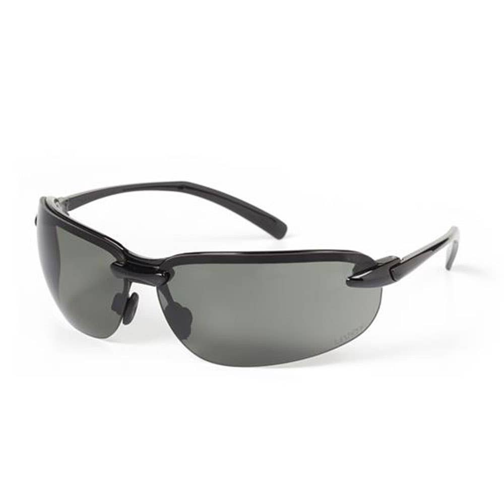 Pursuit MKII Safety Glasses Polarised Grey Lens Black Frame_30000201_9221-137