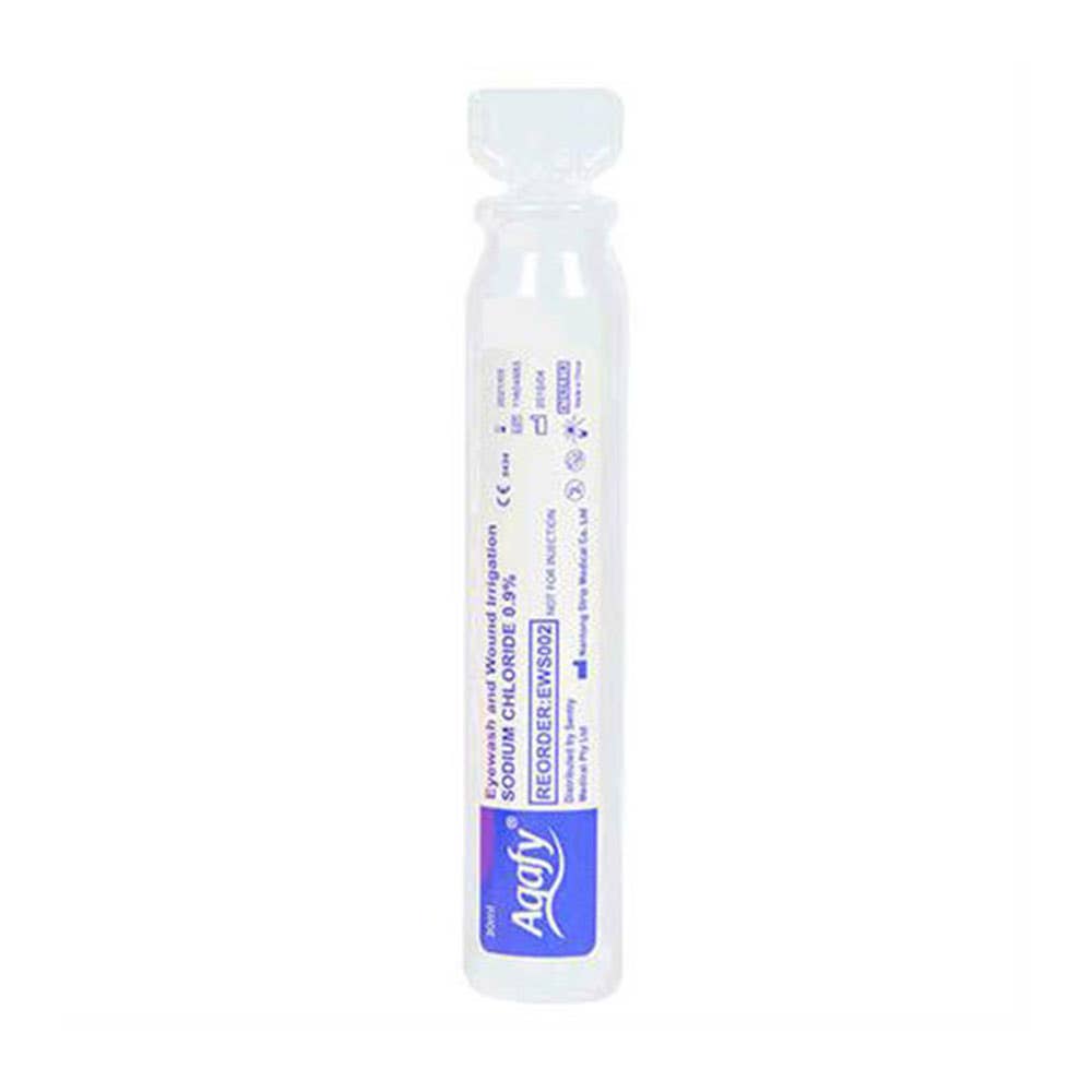 Eye Wash Ampoule For First Aid Kit 30ml FRS101 Fastaid 30000683 S2-BULK