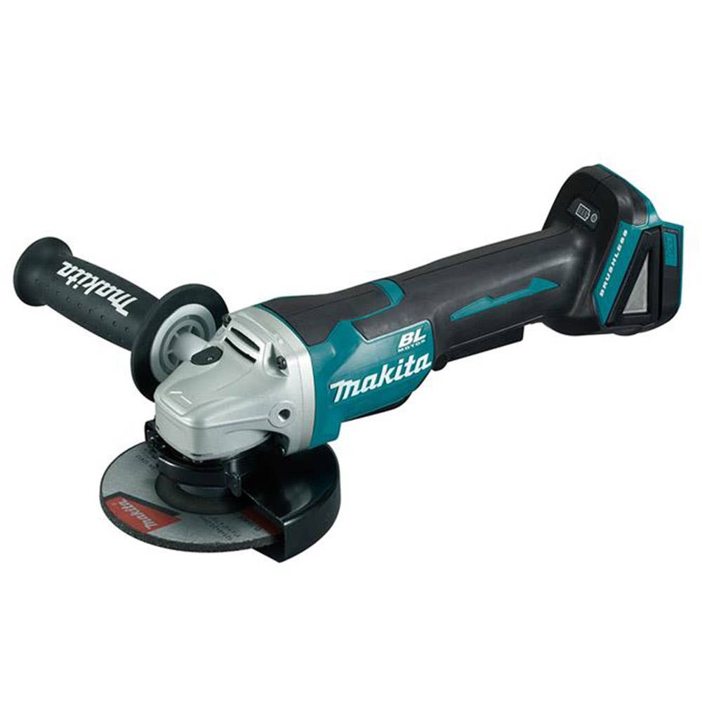 Angle Grinder 125mm (5) 18V Brushless Electric Brake Naked Deadman Makita DGA508Z 232799 DGA508Z
