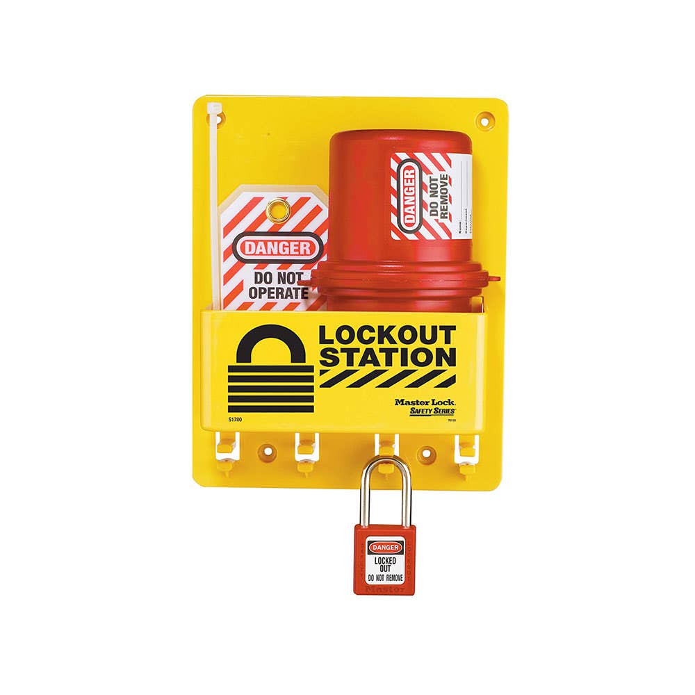 Compact Lockout Station Electrical Plug Focus with Accessories 30001917 S1745E410