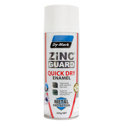Paint Zinc Guard Quick Dry Enamel White 325g Dy-Mark_30001991_230932311