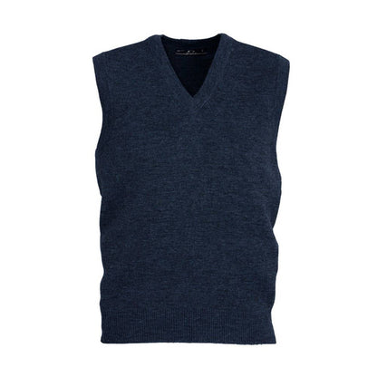 Vest V Neck - Woolmix Navy - 4XL_36020122_WV6007-NAV-4XL