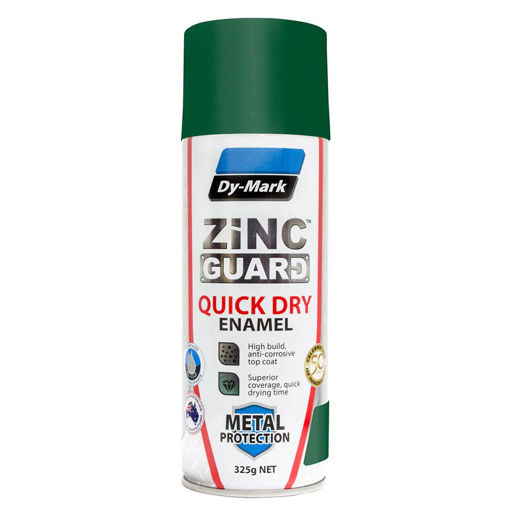 Paint Zinc Guard Quick Dry Enamel Brunswick Green 325g Dy-Mark_30004371_230932304