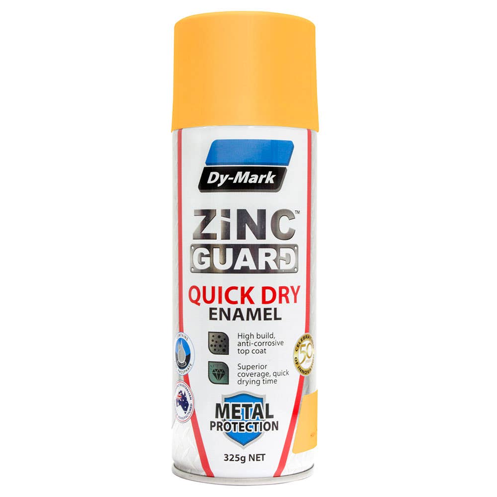 Paint Zinc Guard Quick Dry Enamel Golden Yellow Y14 325g Dy-Mark_30004372_230932305