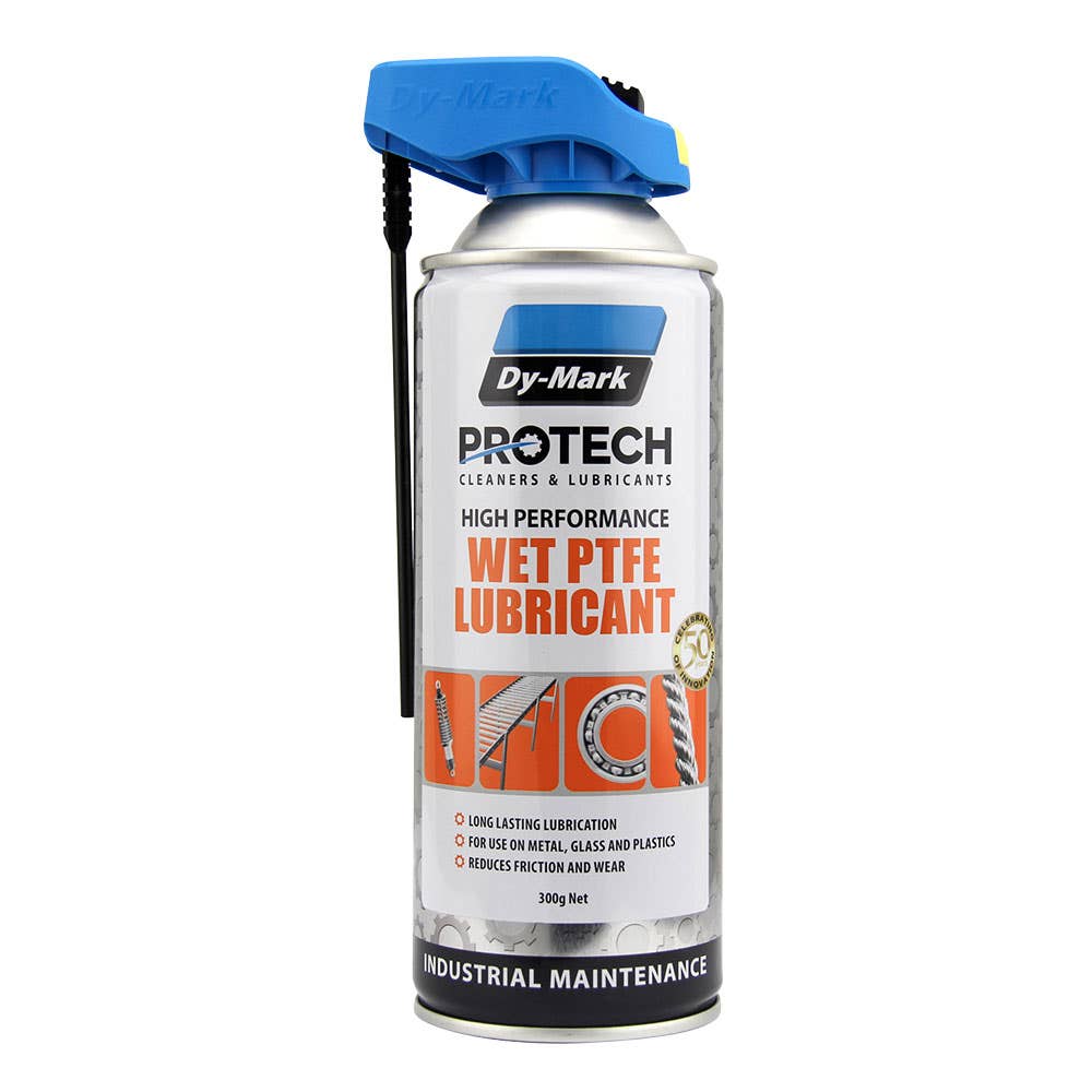 Wet PTFE Lubricant Protech Aerosol 300g Dy-Mark 30004423 42033002