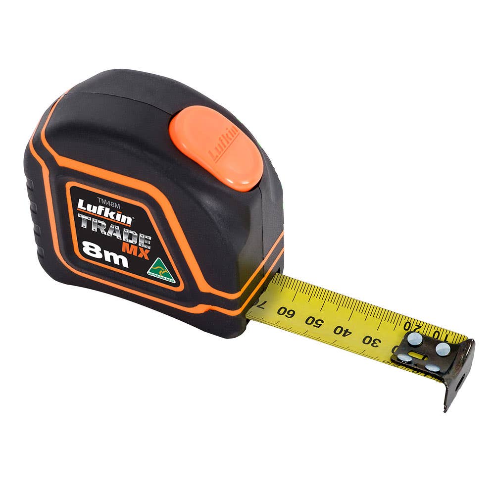 Tape Measure 8m X 25mm Metric TradeMX Lufkin 30006719 TM48MN