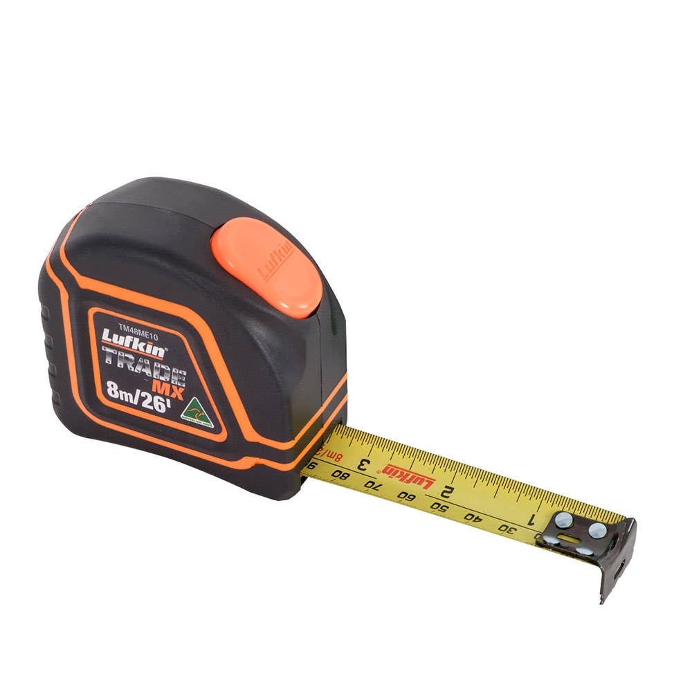Tape Measure 8m/26ft X 25mm Metric/Imperial TradeMX Lufkin_30006720_TM48MEN