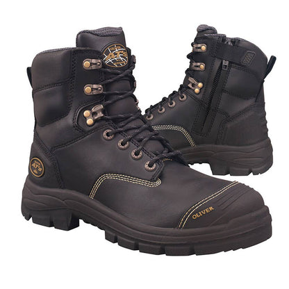 Boot 55-345Z Zip-Up Oliver 15 Black_40026103_55345Z-BLK-15