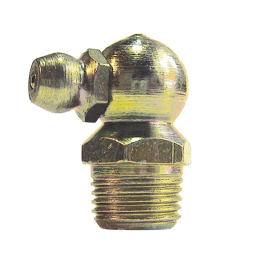 Grease Nipples 90&deg; Angled 1/4 UNF 10 Pk ALA189 Alemlube 36002647 ALA189