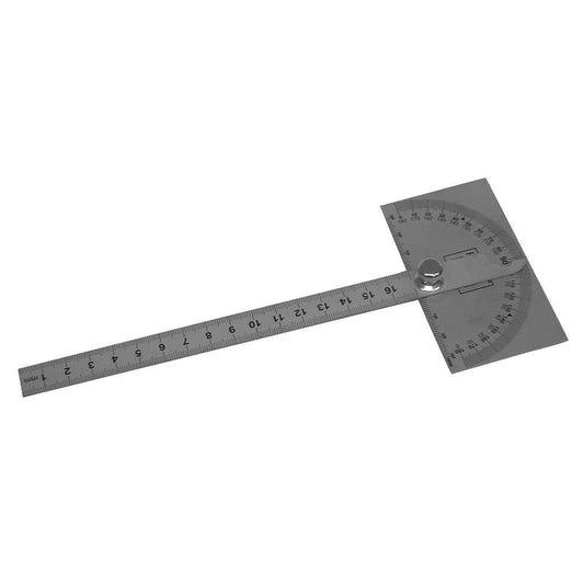 Protractor Square Closed Head 80mm x 150mm Rule 3034001 PROSQ