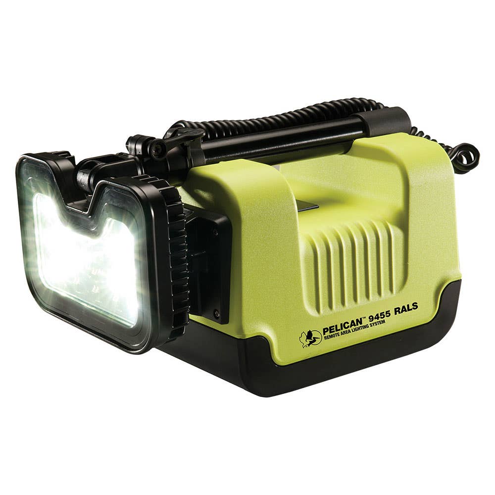 Remote Area Lighting System ATEX IECEx 1600lm Rechargeable 9455 Pelican 304208 PE9455Y