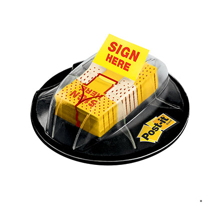 Post-It 680-hvyw Desk Grip Dispenser Sign Here Yellow Value Pack 200_1022182_25743