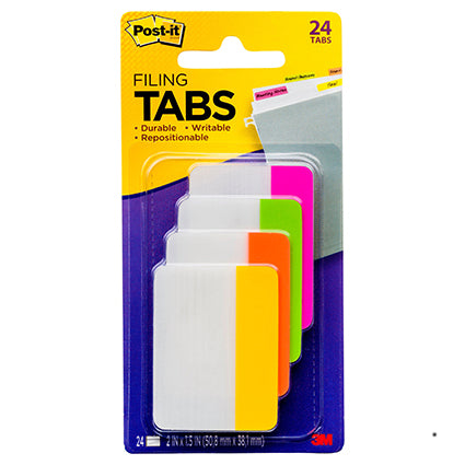 Post-It Tabs 686-Ploy 50mm Bright Clolours Pack 4_1017818_70005121093