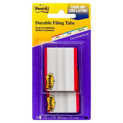 Post-It Tabs 686-F50 50 X 38mm Pack 2 Red_305027103_41488