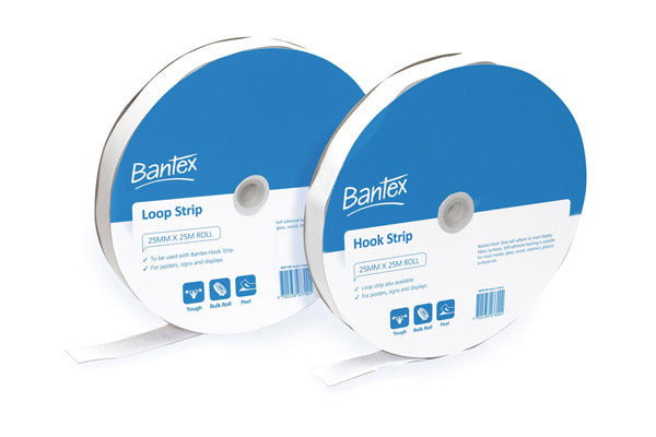 Bantex Hook Strip 25mm X 25M Roll_38931200_26376