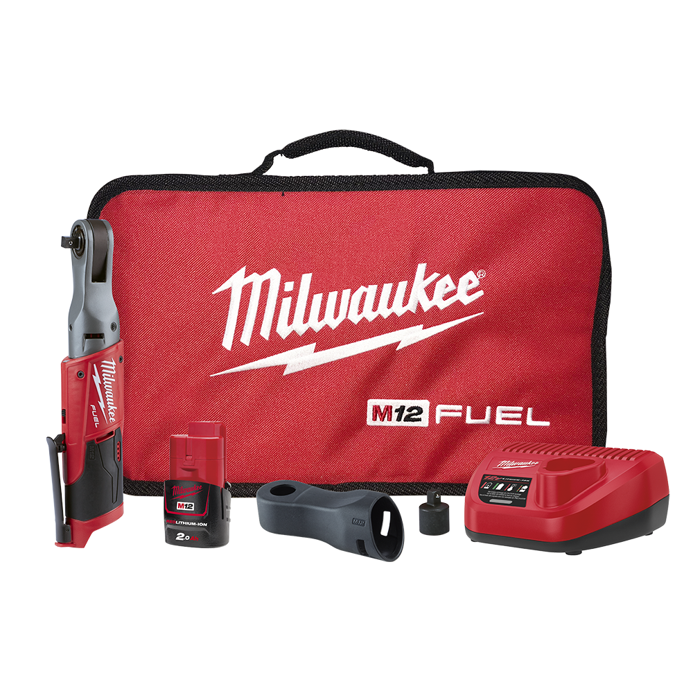 Ratchet 3/8'' 12V Kit Milwaukee 306873 M12FIR38-201B