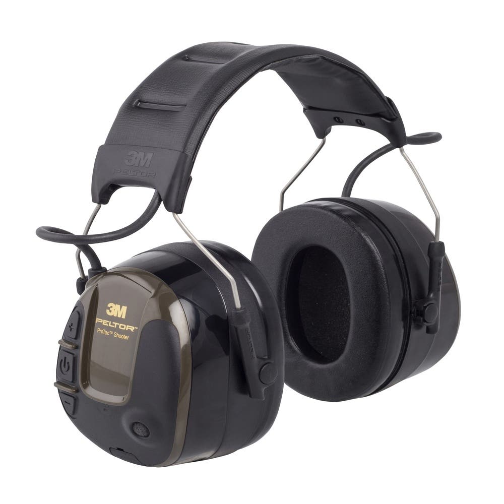 Earmuff 3M Peletor Protac Shooter Headset Green Handband MT13H223A_309975_7100088425