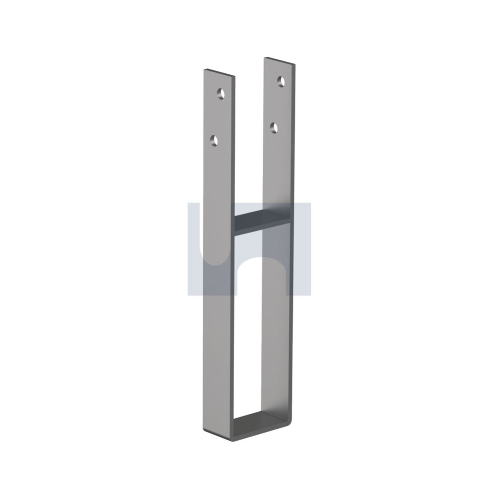 Post Support H/Duty HDG U Shape w/Bar M12 75 X 600 - Pk 5_40099036_GUPGB075600