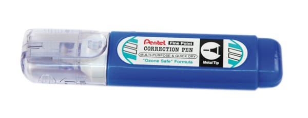 Pentel Correction Pen Zl31W Strong Steel Tip 12ml 16268200 ZL31-W