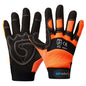 Mechanics Gloves Heavy Duty Synthetic Leather Hi-Vis Orange 2XL_31020005_MGO-2XL_NLA