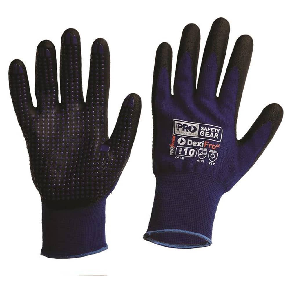 Gloves ProSense DexiFrost ProChoice Size 10 31020090 BNNLF10