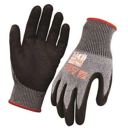 Gloves Cut 5 Resistant Wet Grip Nitrile Sand Dip Size 10 Arax 31021023 AND10