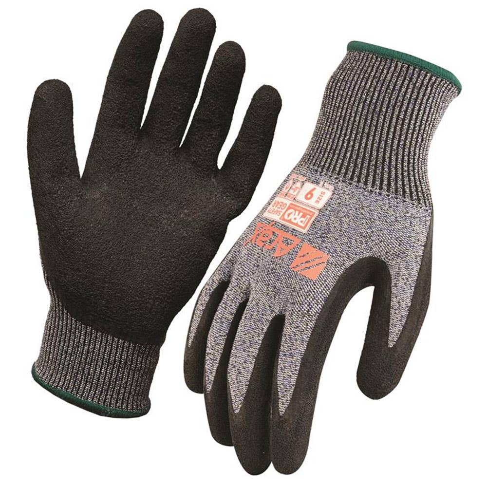 Gloves Cut 5 Resistant Dry Grip LateX Crinkle Dip Size 10 AraX 31021028 ALD10