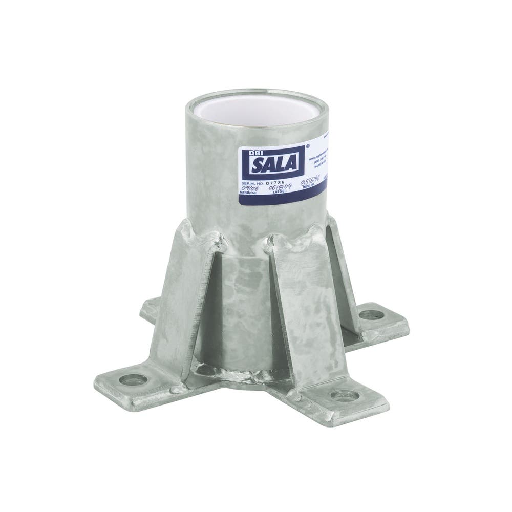 Davit Base Floor Mount Sleeve Galvanised Steel DBI-SALA_31061030_7100311219