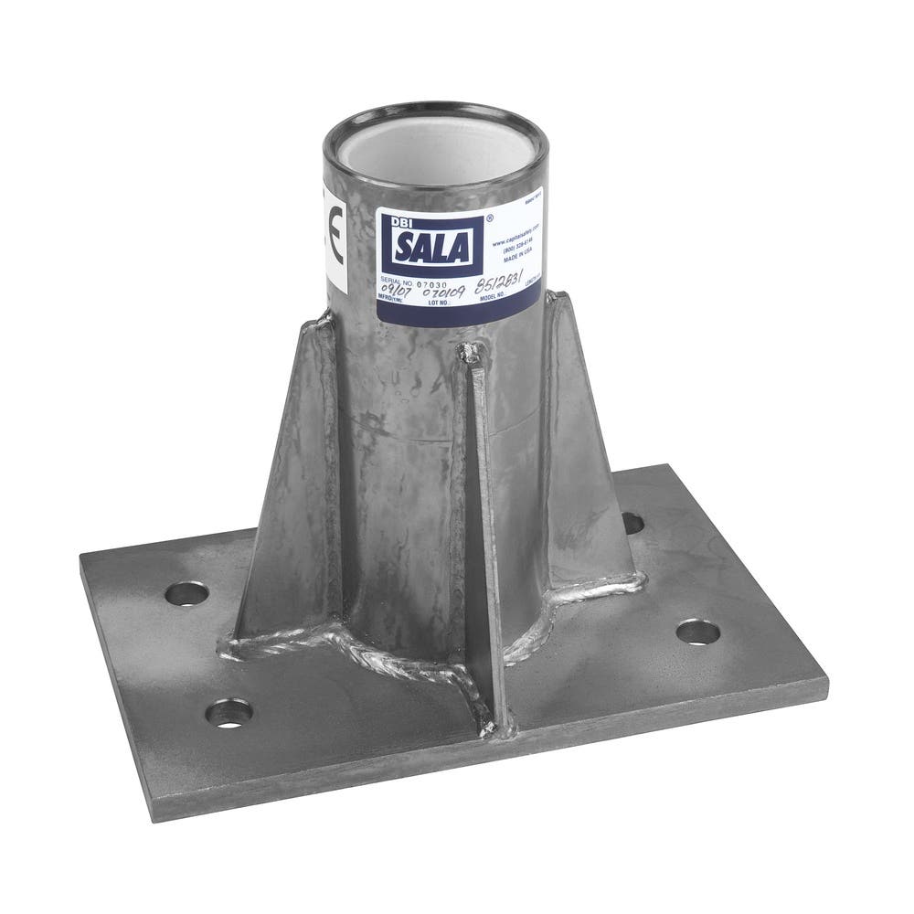 Davit Base Centre Mounted Floor Sleeve Stainless Steel DBI-SALA_31061035_7100230096