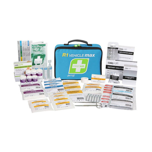 First Aid Kit R1 Vehicle Max 1-10 Persons Plastic Case 290 x 280 x 100mm 36000271 FAR1V20
