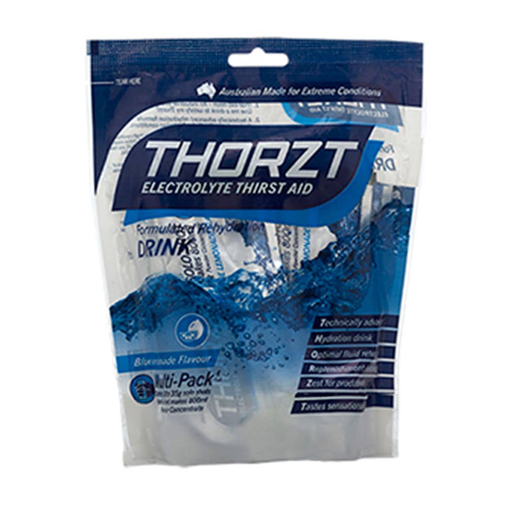 Hydration 26g Solo Shot Makes 600ml Blue Lemonade Thorzt Pk 10 31130039 SSBL
