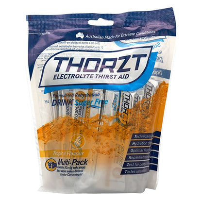 Hydration 3g Solo Shot Sugar Free Makes 600ml Tropical Thorzt Pk 50 31130053 SSSFTR