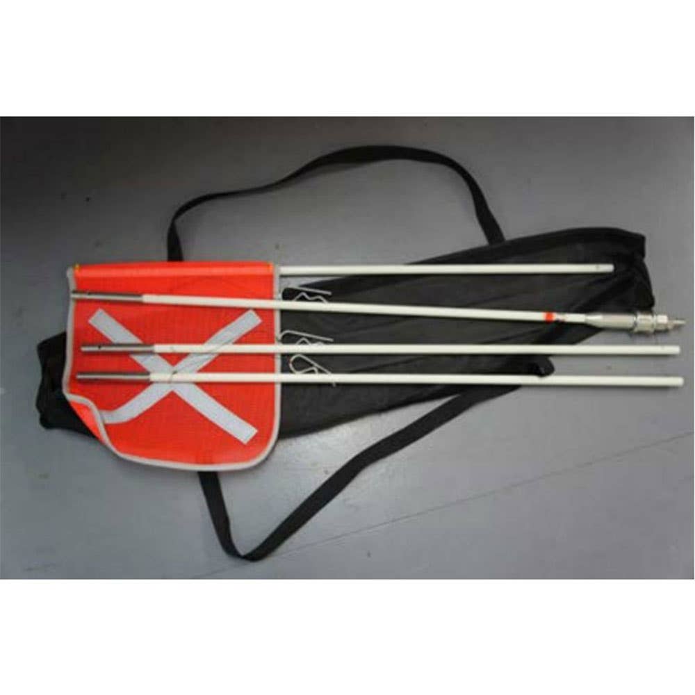 Aerial Whip Flag Kit 4 Piece Adjustable 1.6 - 3.2m FSP Australia 31150035 SFLAGKIT