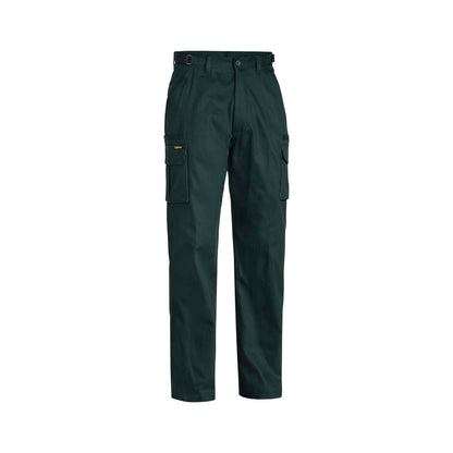 Pants Cargo 107ST Bottle Cotton Drill 310gsm 8 Pocket Bisley_90012442_BPC6007_BGRGS07