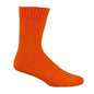 Socks Bamboo Extra Thick Size Mens 10-14 Hi Vis Orange_31230141_0793573590923
