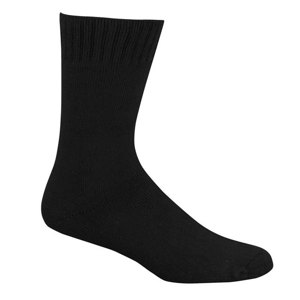 Socks Bamboo Extra Thick Size Mens 10-14 Black_31230131_0070510513857